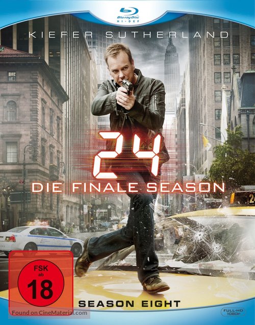 &quot;24&quot; - German Blu-Ray movie cover