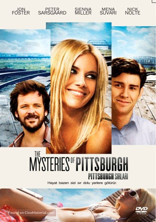 The Mysteries of Pittsburgh - Turkish DVD movie cover