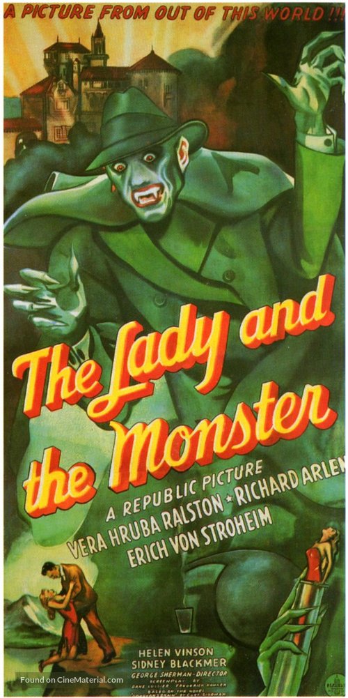 The Lady and the Monster - Movie Poster