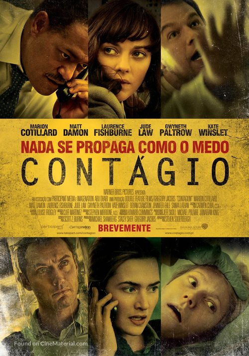 Contagion - Portuguese Movie Poster