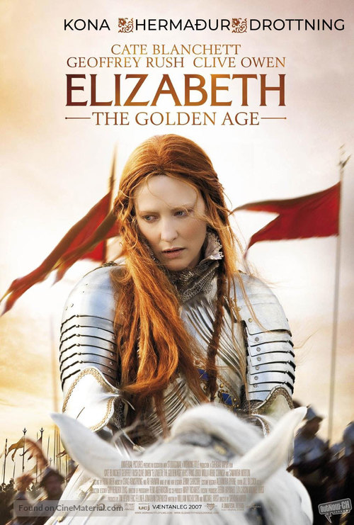 Elizabeth: The Golden Age - Icelandic Movie Poster