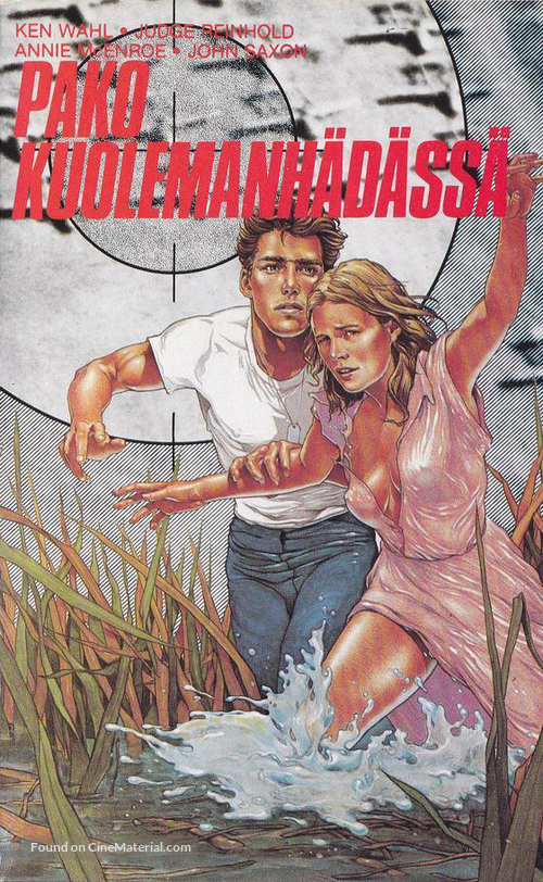 Running Scared - Finnish VHS movie cover