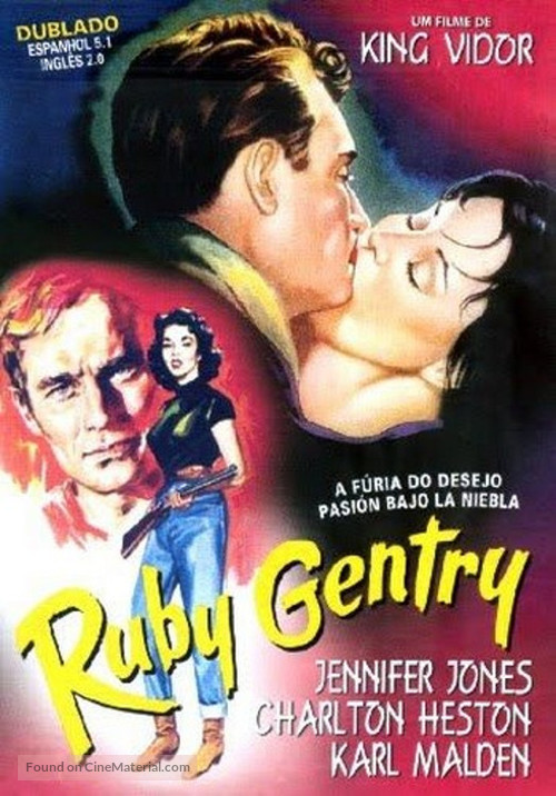 Ruby Gentry - Portuguese Movie Cover