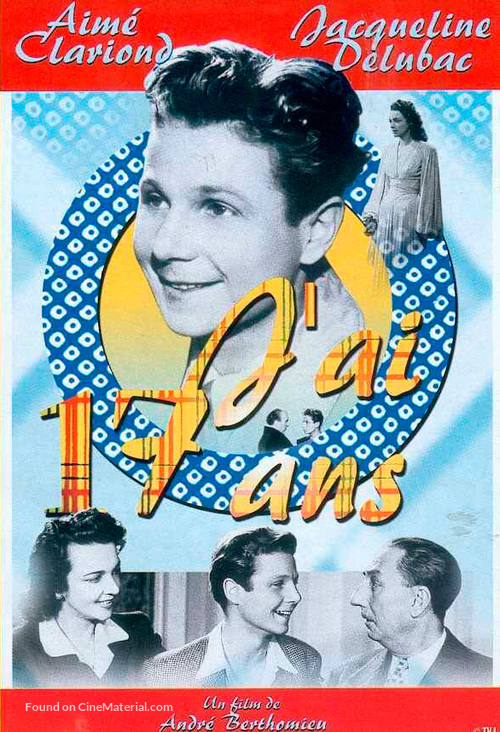 J&#039;ai dix-sept ans - French Movie Cover