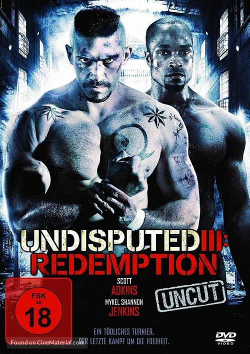 Undisputed 3 - German Movie Cover