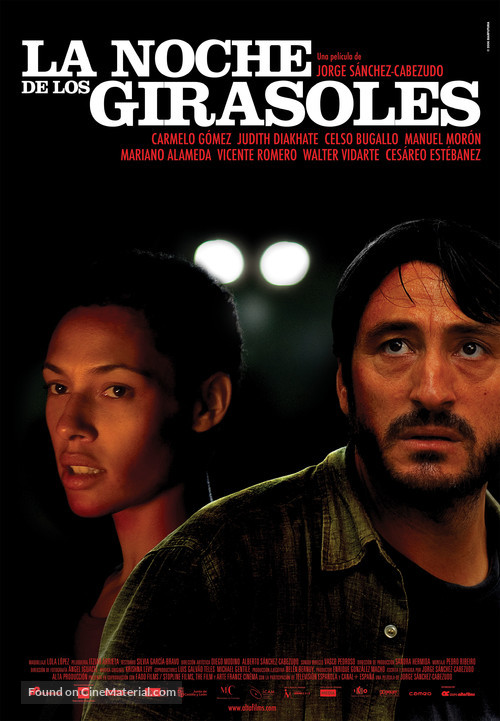 Noche de los girasoles, La - Spanish Movie Poster