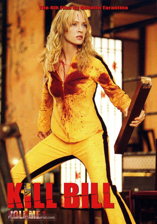 Kill Bill: Vol. 1 - DVD movie cover
