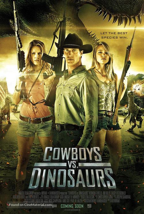 Cowboys vs Dinosaurs - Movie Poster
