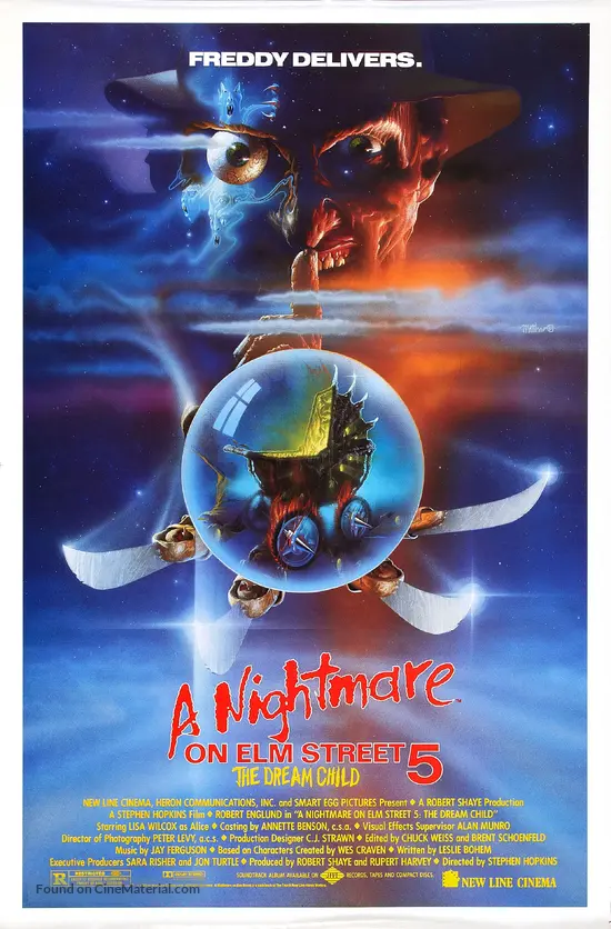 A Nightmare on Elm Street 5: The Dream Child - Movie Poster