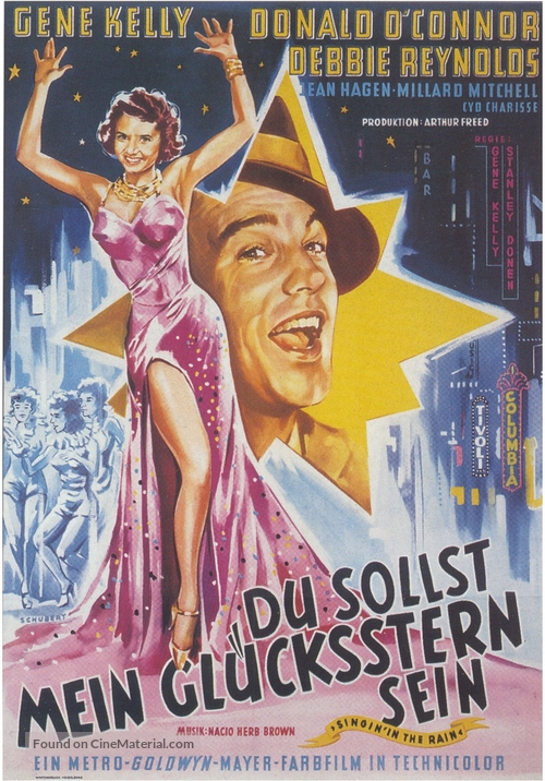 Singin&#039; in the Rain - German Movie Poster
