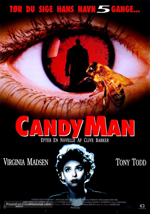 Candyman - Danish Movie Poster
