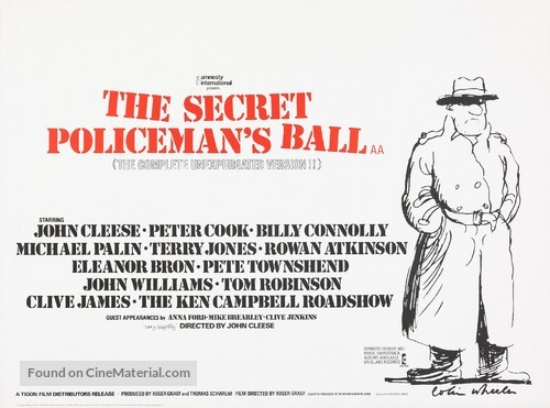 The Secret Policeman&#039;s Other Ball - British Movie Poster