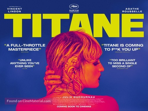 Titane - British Movie Poster