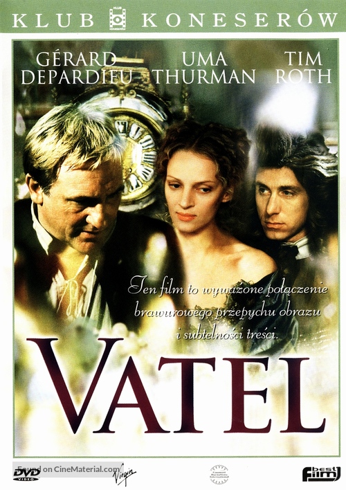 Vatel - Polish DVD movie cover