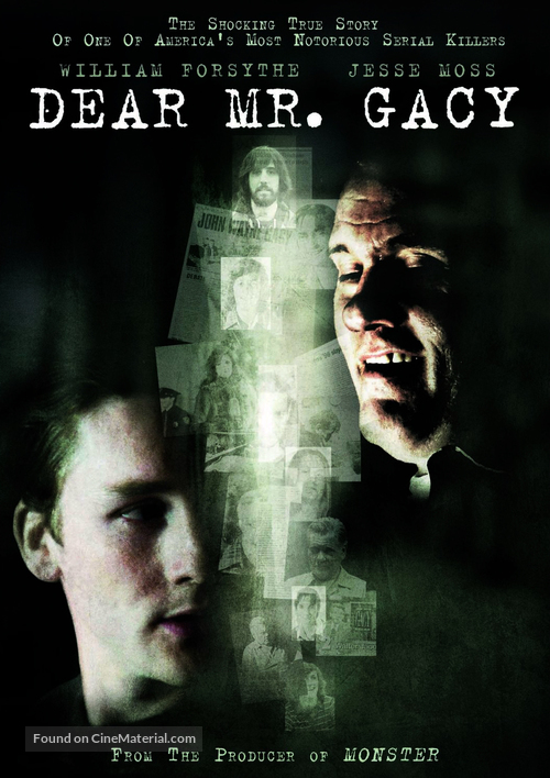 Dear Mr. Gacy - Canadian DVD movie cover