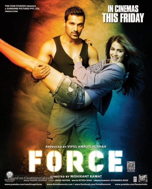 Force - Indian Movie Poster