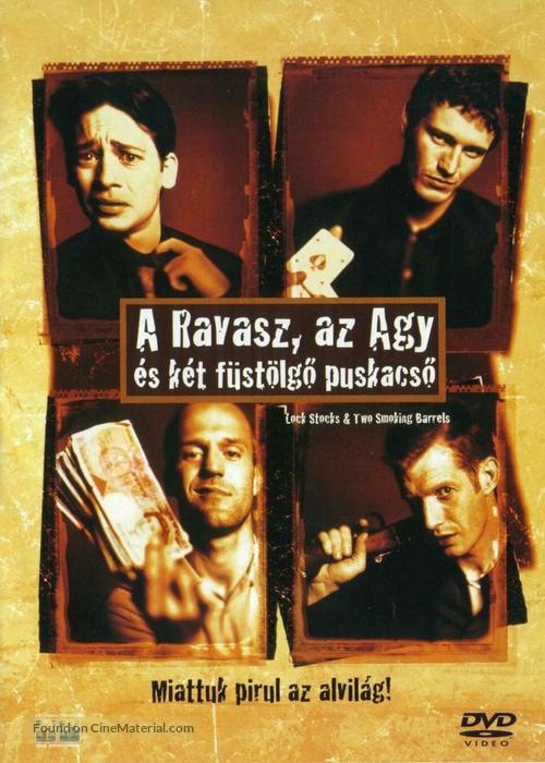 Lock Stock And Two Smoking Barrels - Hungarian Movie Cover