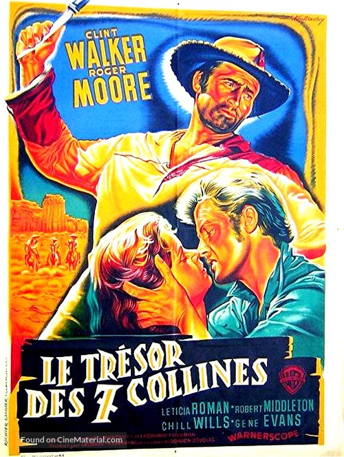 Gold of the Seven Saints - French Movie Poster