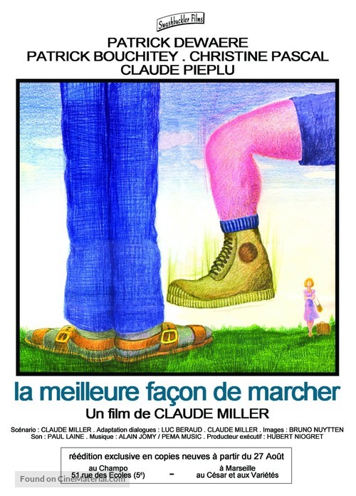 Meilleure fa&ccedil;on de marcher, La - French Movie Poster