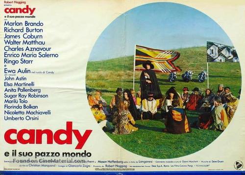 Candy - Italian poster
