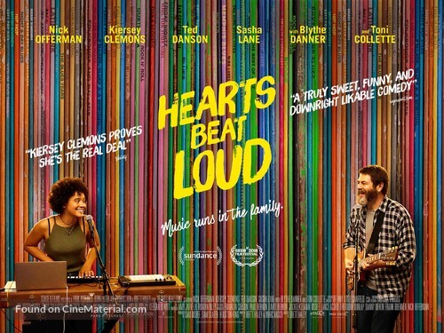 Hearts Beat Loud - British Movie Poster