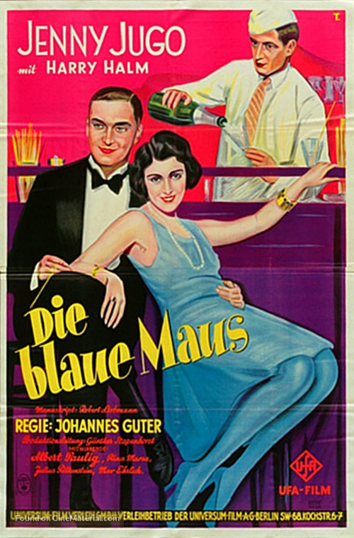 Blaue Maus, Die - German Movie Poster