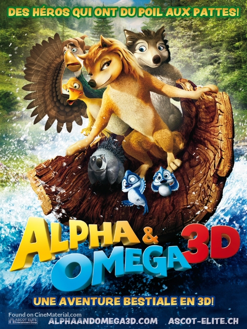 Alpha and Omega - Swiss Movie Poster