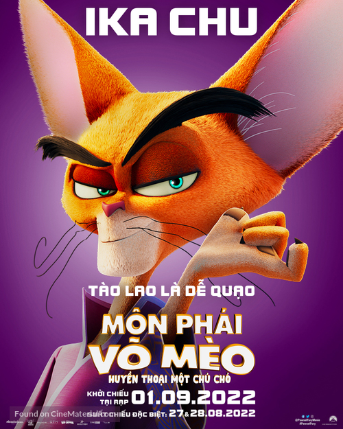 Paws of Fury: The Legend of Hank - Vietnamese Movie Poster