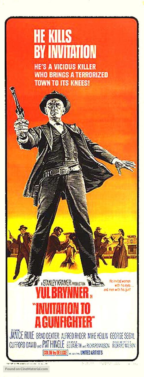Invitation to a Gunfighter - Movie Poster