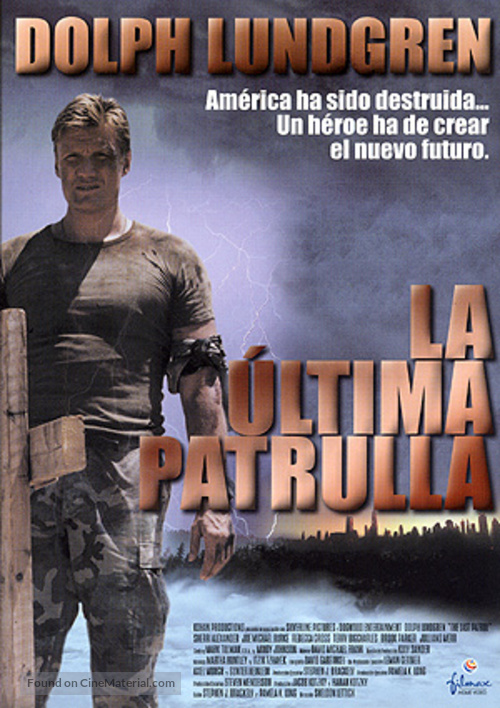 The Last Patrol - Spanish poster