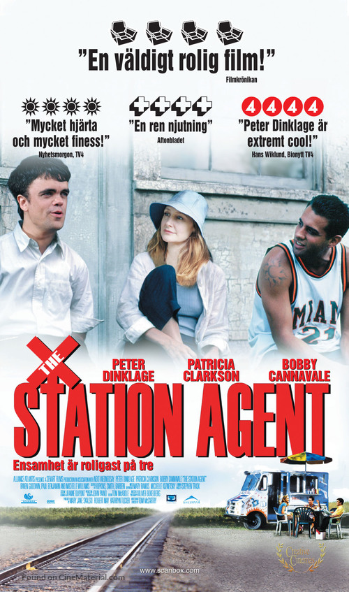 The Station Agent - Swedish Movie Cover