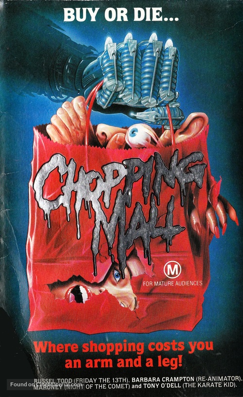 Chopping Mall - Australian VHS movie cover