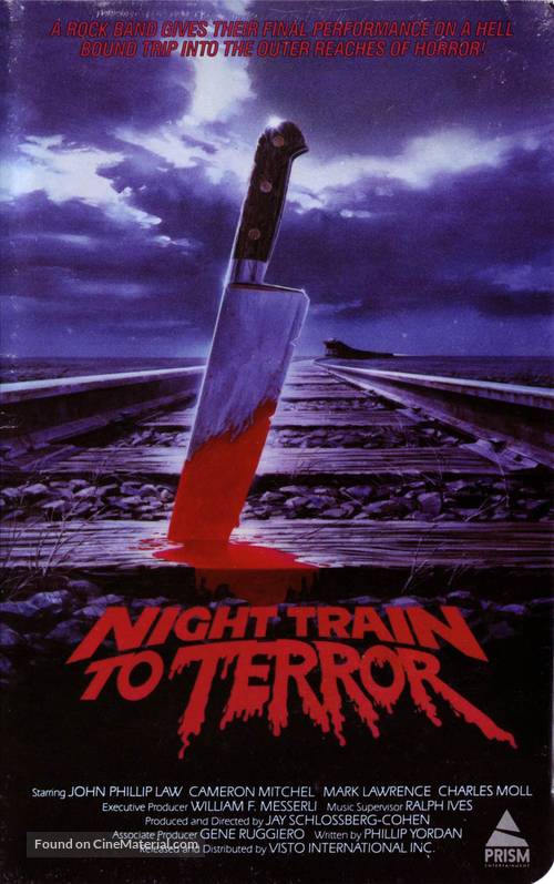 Night Train to Terror - VHS movie cover