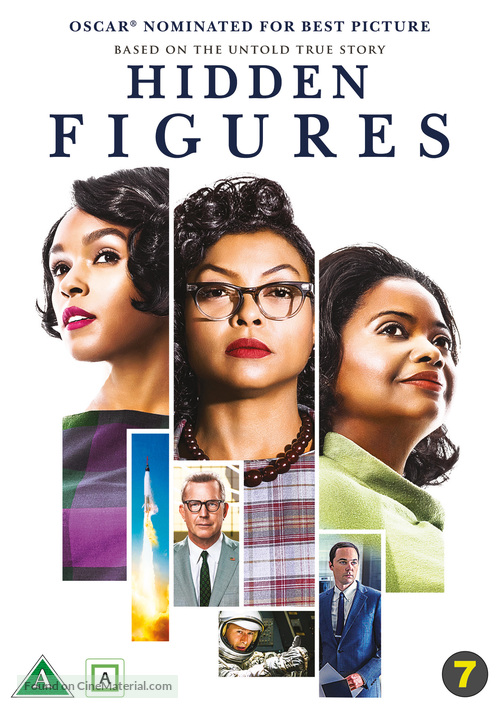 Hidden Figures - Danish Movie Cover