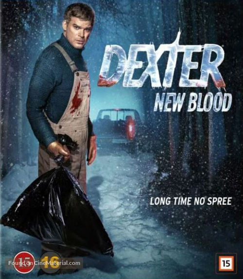 &quot;Dexter: New Blood&quot; - Danish Blu-Ray movie cover