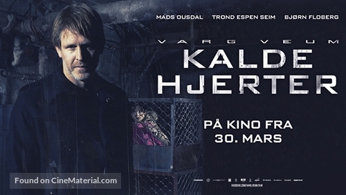Varg Veum - Kalde Hjerter - Norwegian Movie Poster