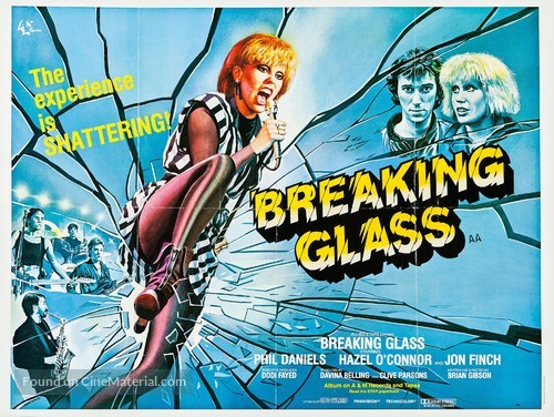 Breaking Glass - British Movie Poster