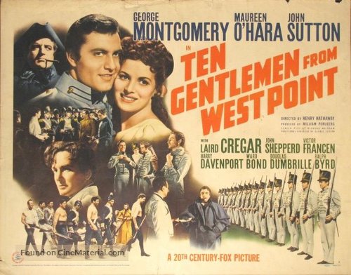 Ten Gentlemen from West Point - Movie Poster
