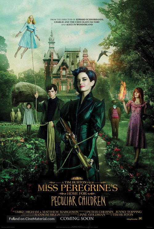 Miss Peregrine&#039;s Home for Peculiar Children - Movie Poster