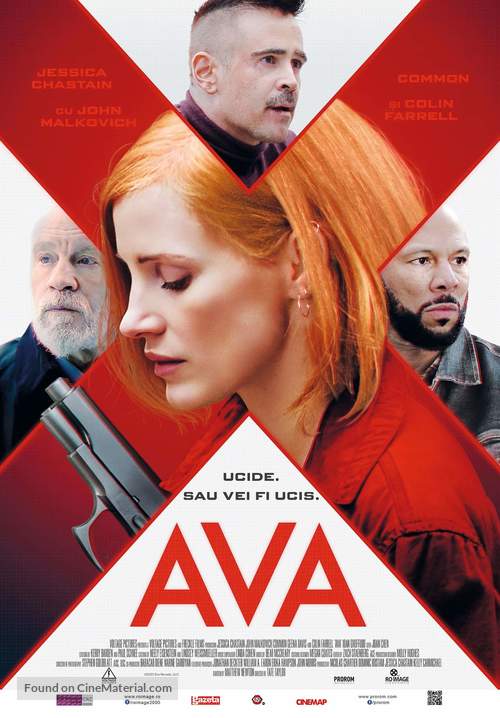 Ava - Romanian Movie Poster