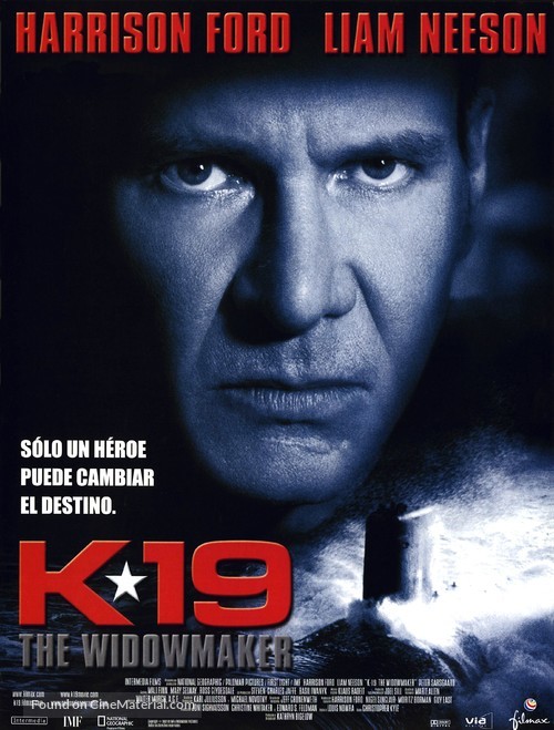 K19 The Widowmaker - Spanish Movie Poster