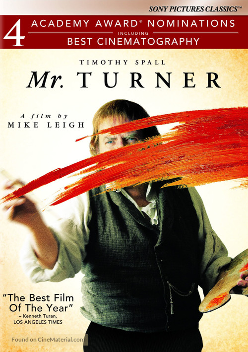 Mr. Turner - DVD movie cover