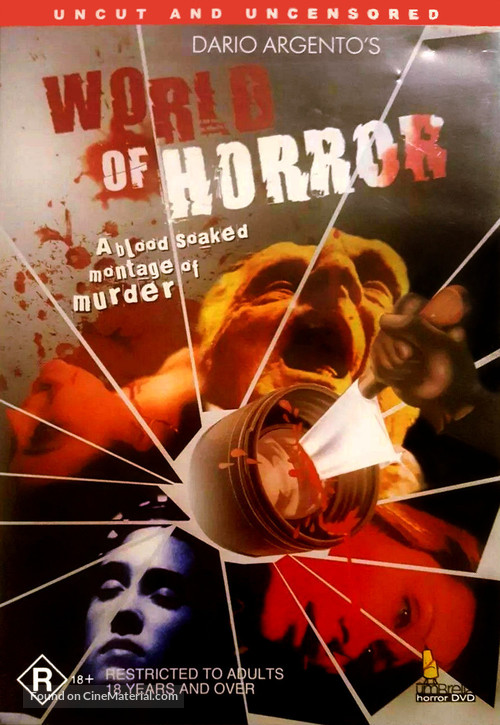 Il mondo dell&#039;orrore di Dario Argento - Australian Movie Cover