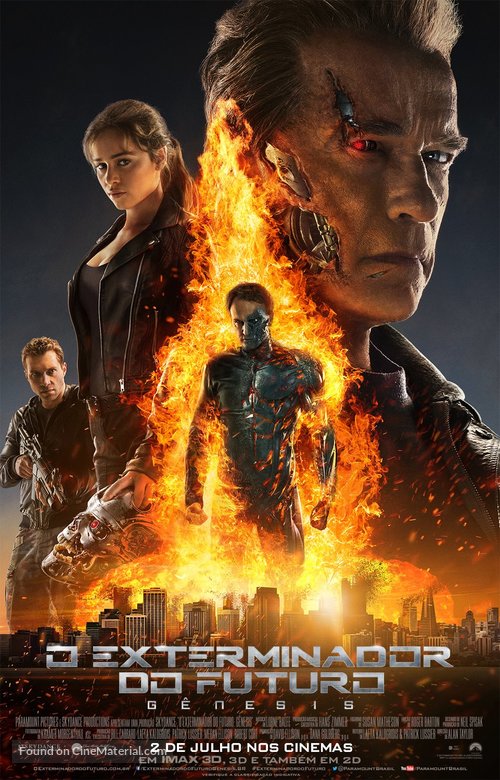 Terminator Genisys - Brazilian Movie Poster