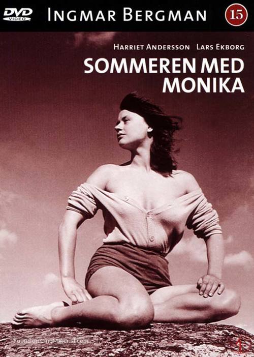 Sommaren med Monika - Danish DVD movie cover