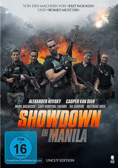 Showdown in Manila - German DVD movie cover