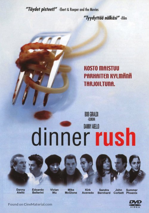 Dinner Rush - Finnish DVD movie cover