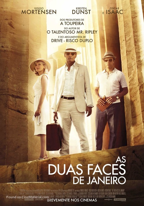 The Two Faces of January - Portuguese Movie Poster