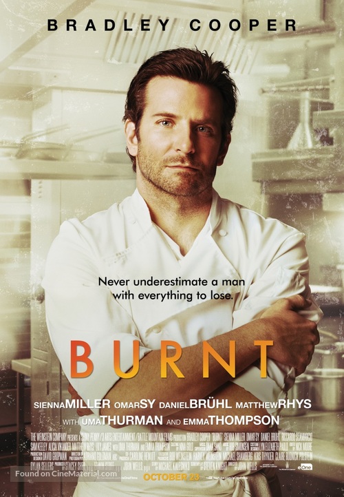 Burnt - Canadian Movie Poster