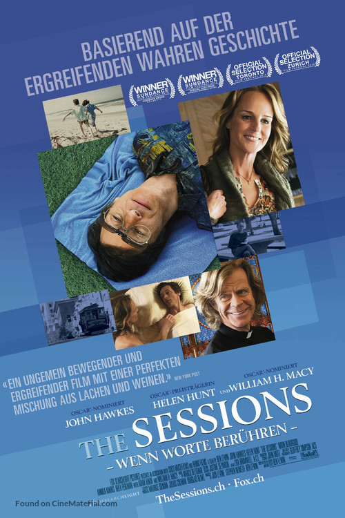 The Sessions - Swiss Movie Poster